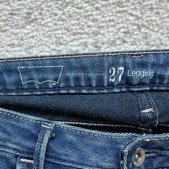 Levi's Mid Rise Legging Jeans 27 x 30 - Picture 6 of 11